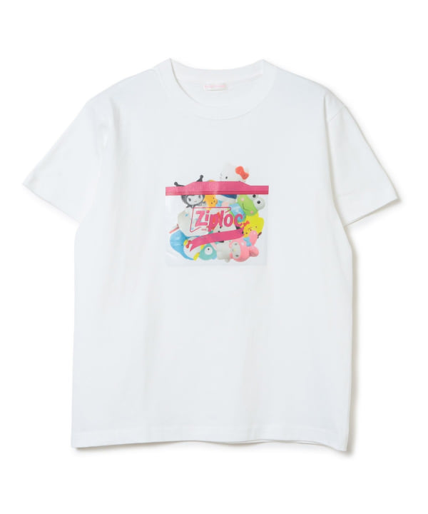 beams×Ziploc×Hello Kitty TシャツMサイズ