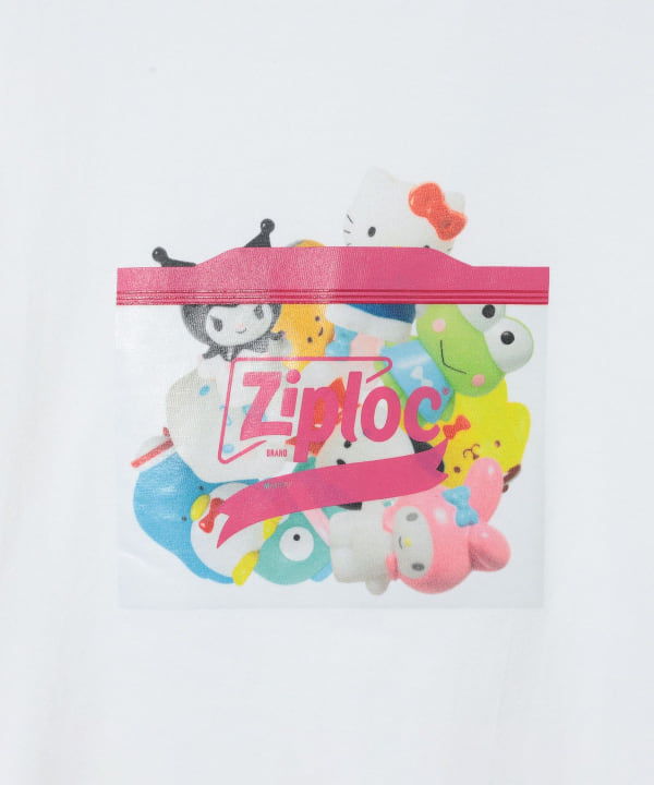 BEAMS COUTURE サンリオ✖️Ziploc(R) Tシャツ Mサイズ - メルカリ