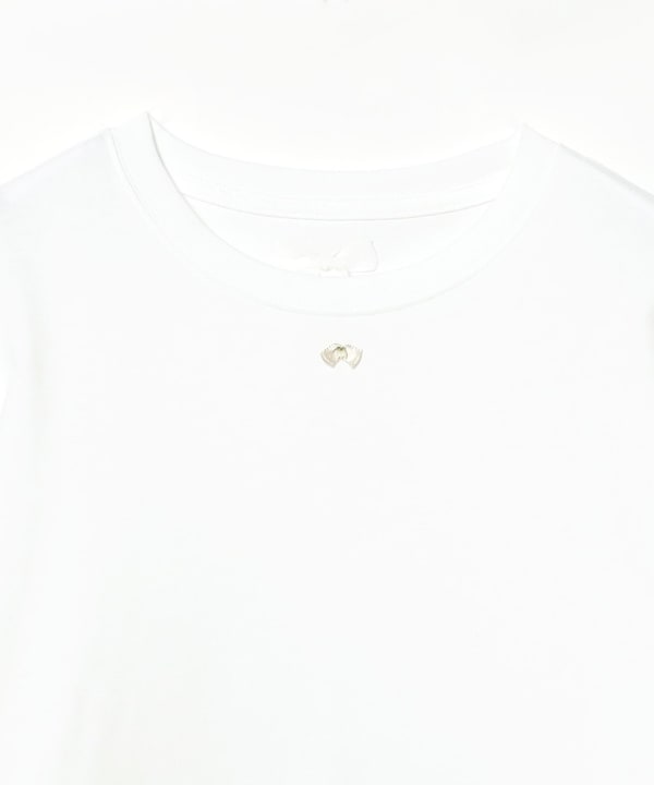袖 レース フリル Tシャツ