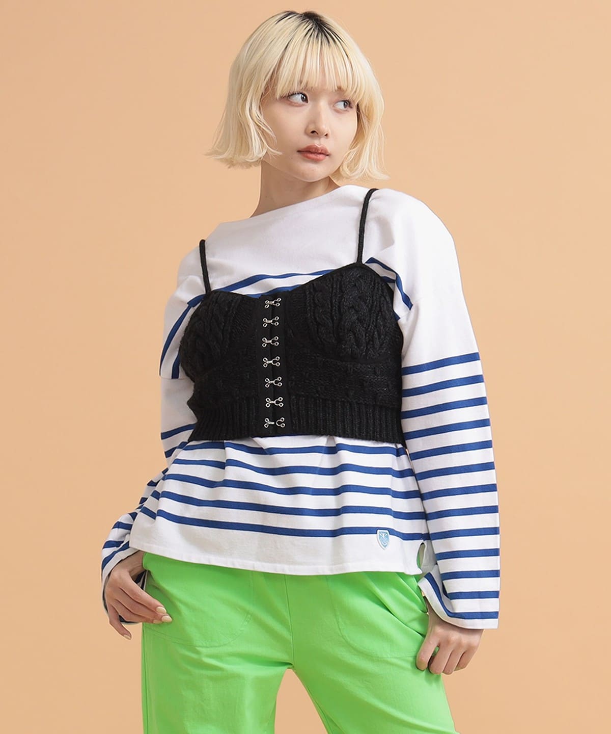 BEAMS COUTURE（ビームス クチュール）ケーブルコルセット （トップス  