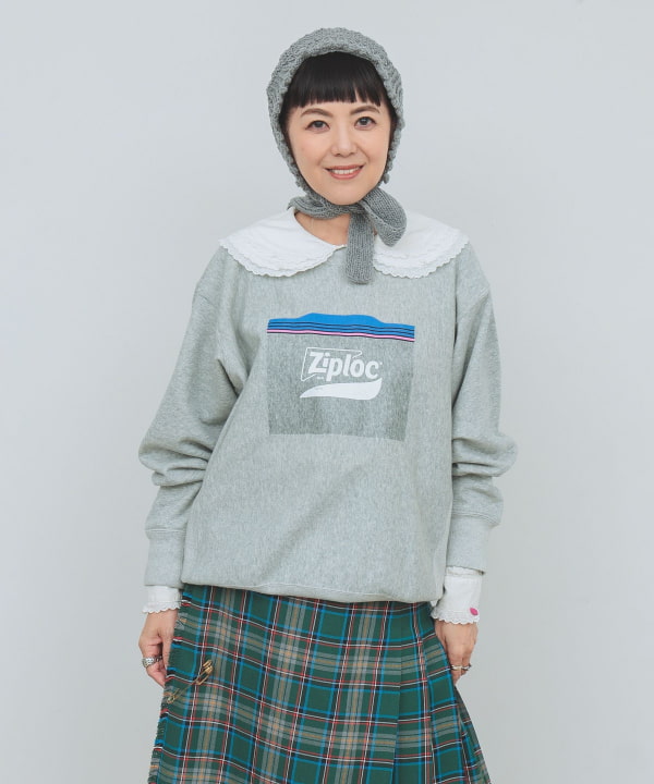 ✨【新品未使用】限定 BEAMS×Ziplocトレーナー ビームス ジップ