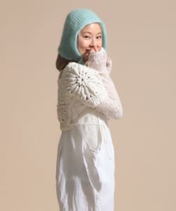 かぎ針ニット トップス