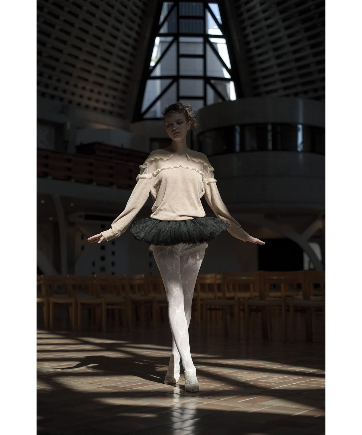 透け切替 ベロア トップス トップス WOMEN BEIGE ONE SIZE 透け切替 ベロア トップス トップス WOMEN BEIGE ONE SIZE