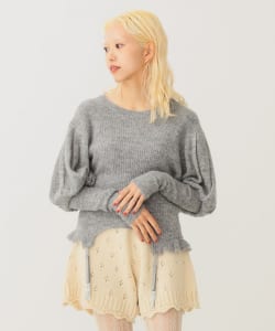 ガーターベルト ニット