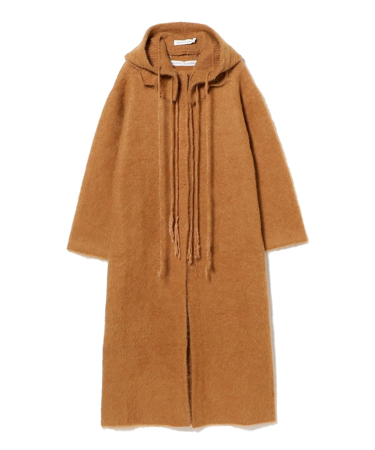 BEAMS COUTURE（ビームス クチュール）フード付き ニット コート