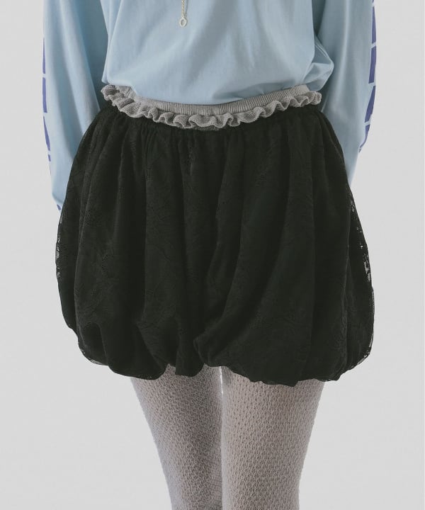レース ショートパンツ Model : H172 B79 W62 H90　Size : ONE SIZE