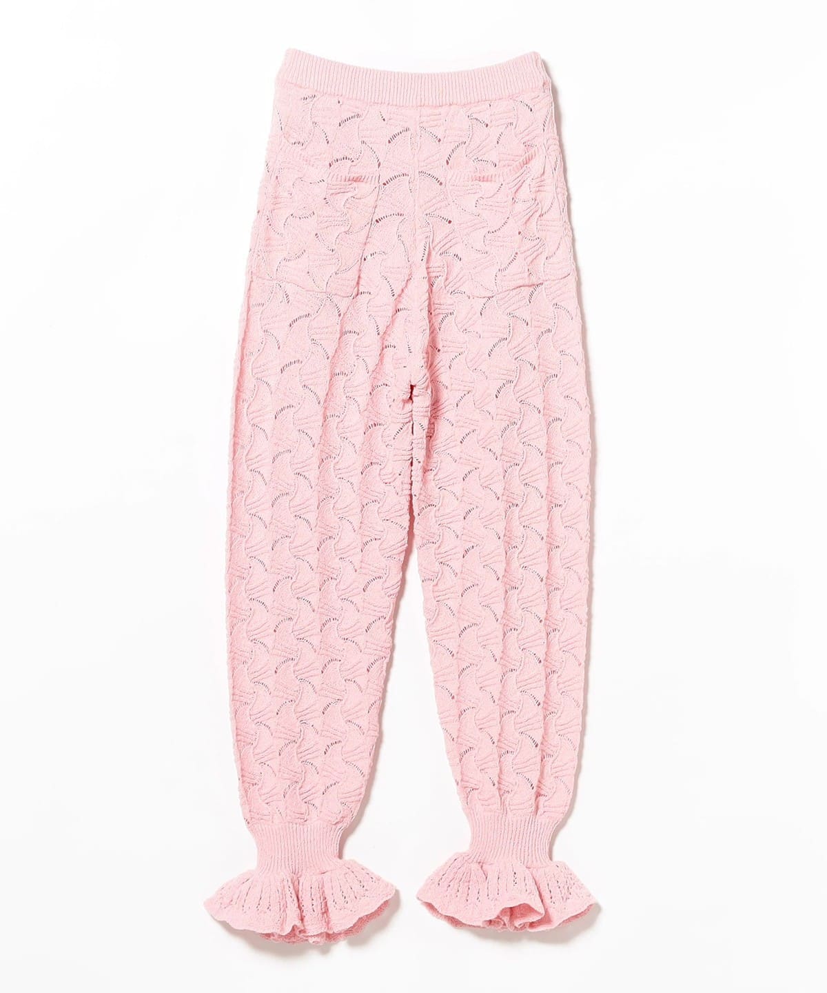 BEAMS COUTURE（ビームス クチュール）アイレット フリル ニット