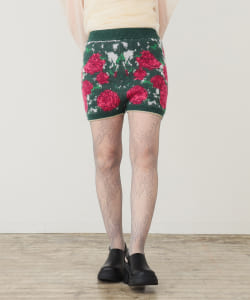 ニットショートパンツ