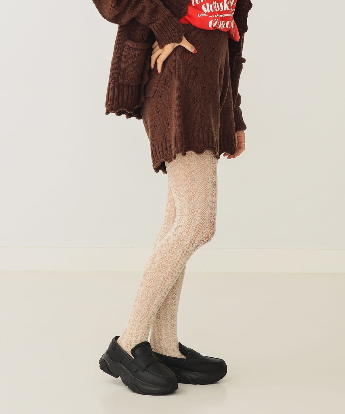 アイレット ニット ショートパンツ パンツ WOMEN CAMEL ONE SIZE アイレット ニット ショートパンツ パンツ WOMEN CAMEL ONE SIZE