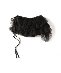 BEAMS COUTURE レース編みニット ガーターベルト