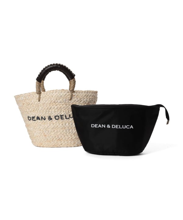 DEAN & DELUCA × BEAMS COUTURE 保冷カゴバッグ小 - かごバッグ