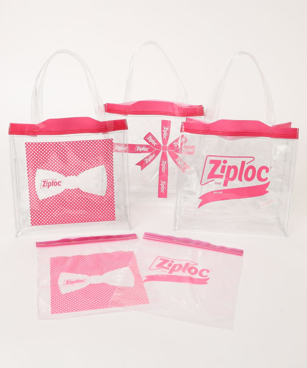 BEAMS COUTURE（ビームス クチュール）Ziploc(R) Ribbon / ToteBag M（バッグ トートバッグ）通販｜BEAMS