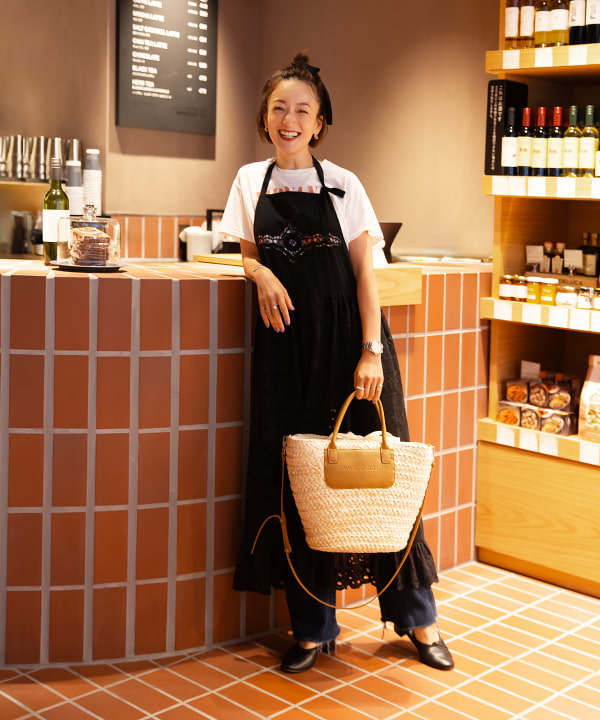 DEAN＆DELUCA×BEAMS COUTURE 保冷かごバッグ小 2024| DEAN