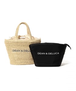 DEAN ＆ DELUCA × BEAMS COUTURE / クロッシェバスケットバッグ M（保冷バッグ付き）