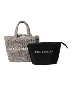 DEAN ＆ DELUCA × BEAMS COUTURE / クロッシェバスケットバッグ S（保冷バッグ付き）