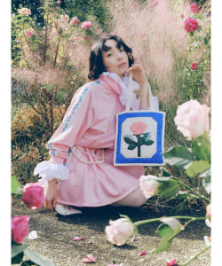 RURU MARY'S / 保冷ポケット付 リバーシブル キルティングバッグ