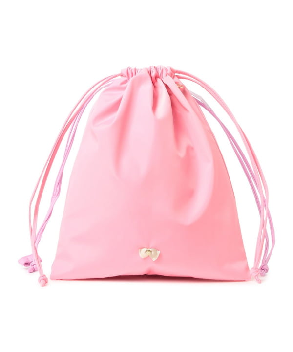 Two-tone drawstring bag