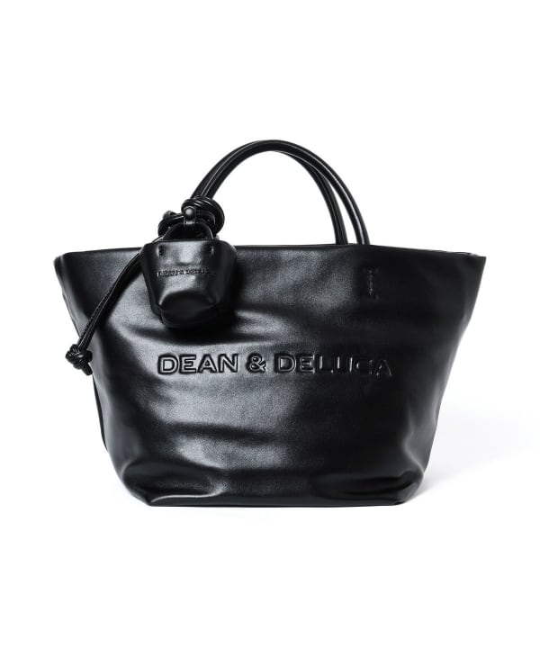 DEAN & DELUCA × BEAMS COUTURE / ハイブリッド F レザー トートバッグ