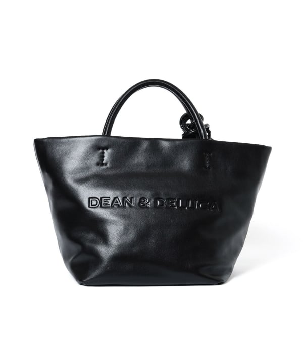 DEAN & DELUCA × BEAMS COUTURE / ハイブリッド F レザー トートバッグ