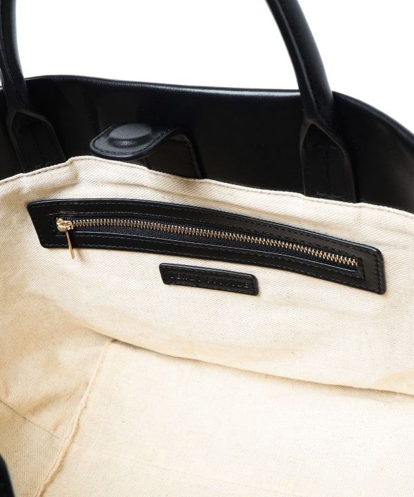 DEAN & DELUCA × BEAMS COUTURE / ハイブリッド F レザー トートバッグ