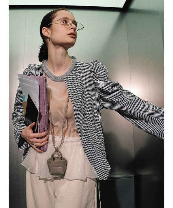 DEAN & DELUCA × BEAMS COUTURE / ハイブリッド F レザー トートバッグ