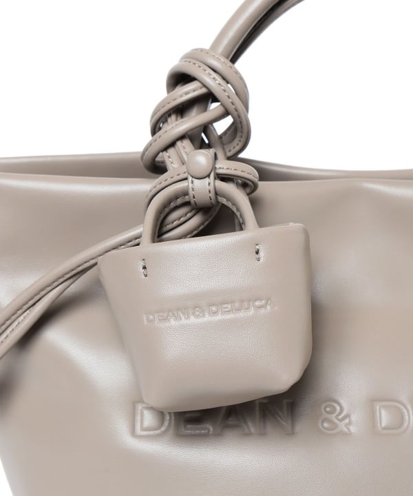 DEAN & DELUCA × BEAMS COUTURE / ハイブリッド F レザー トートバッグ