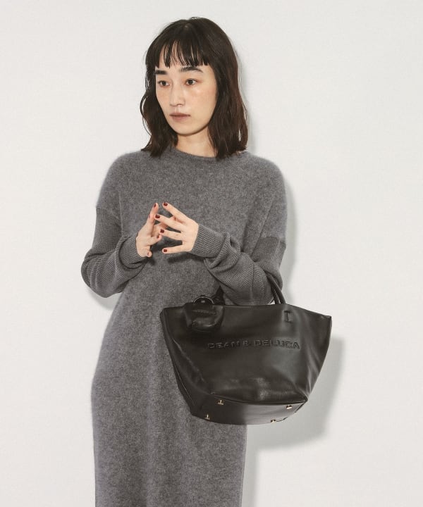 DEAN & DELUCA × BEAMS COUTURE / ハイブリッド F レザー トートバッグ Model : H163 B79 W62 H87　Size : ONE SIZE