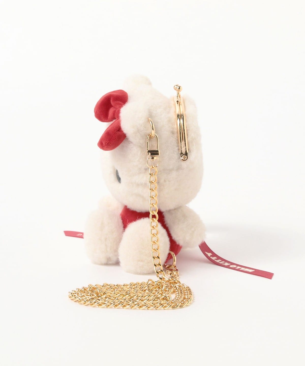 BEAMS × キティ がま口 ポシェット ショルダーバッグ ビームス HELLO