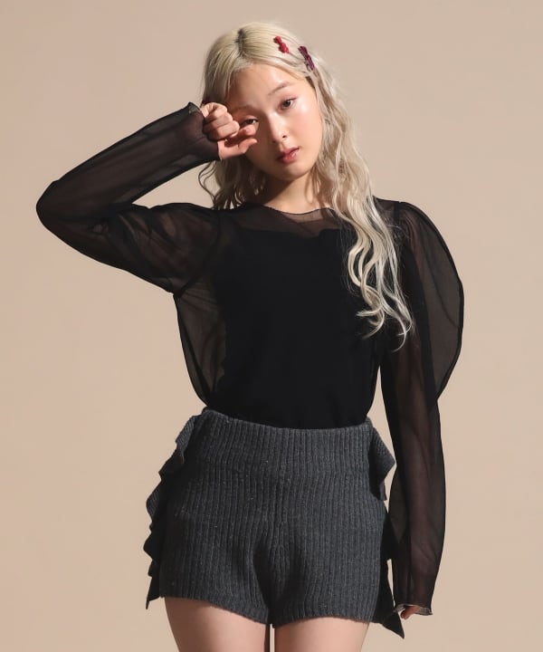 BEAMS COUTURE（ビームス クチュール）シアーボディスーツ（トップス