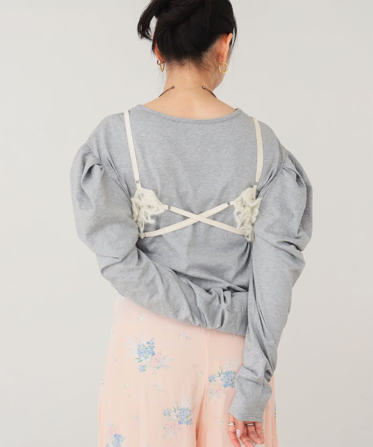 BEAMS COUTURE（ビームス クチュール）手編み モヘヤニットブラ