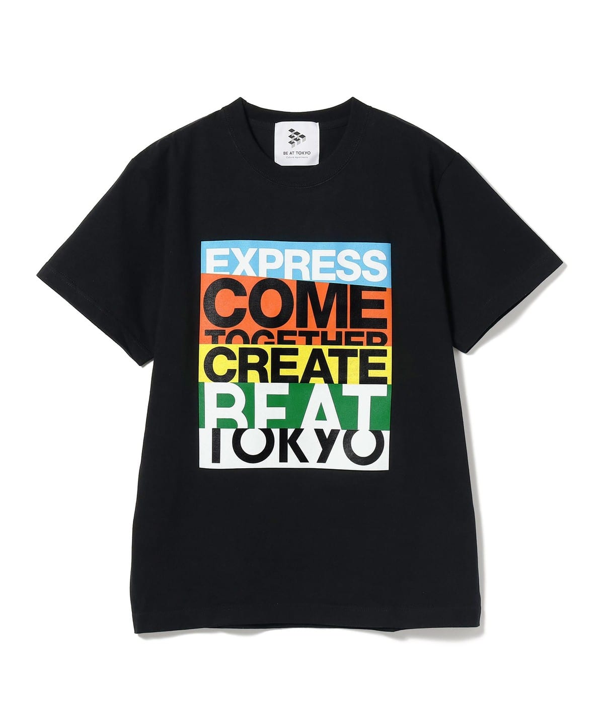 BE AT TOKYO ビー アット トーキョー / POSTER S/S Tシャツ Tシャツ・カットソー MEN BLACK L BE AT TOKYO ビー アット トーキョー / POSTER S/S Tシャツ Tシャツ・カットソー MEN BLACK L