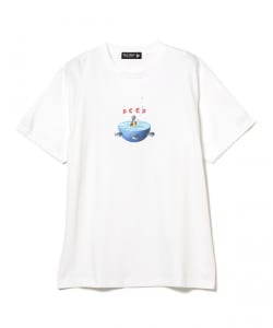 BE AT TOKYO / PEEP展 Tシャツ sea
