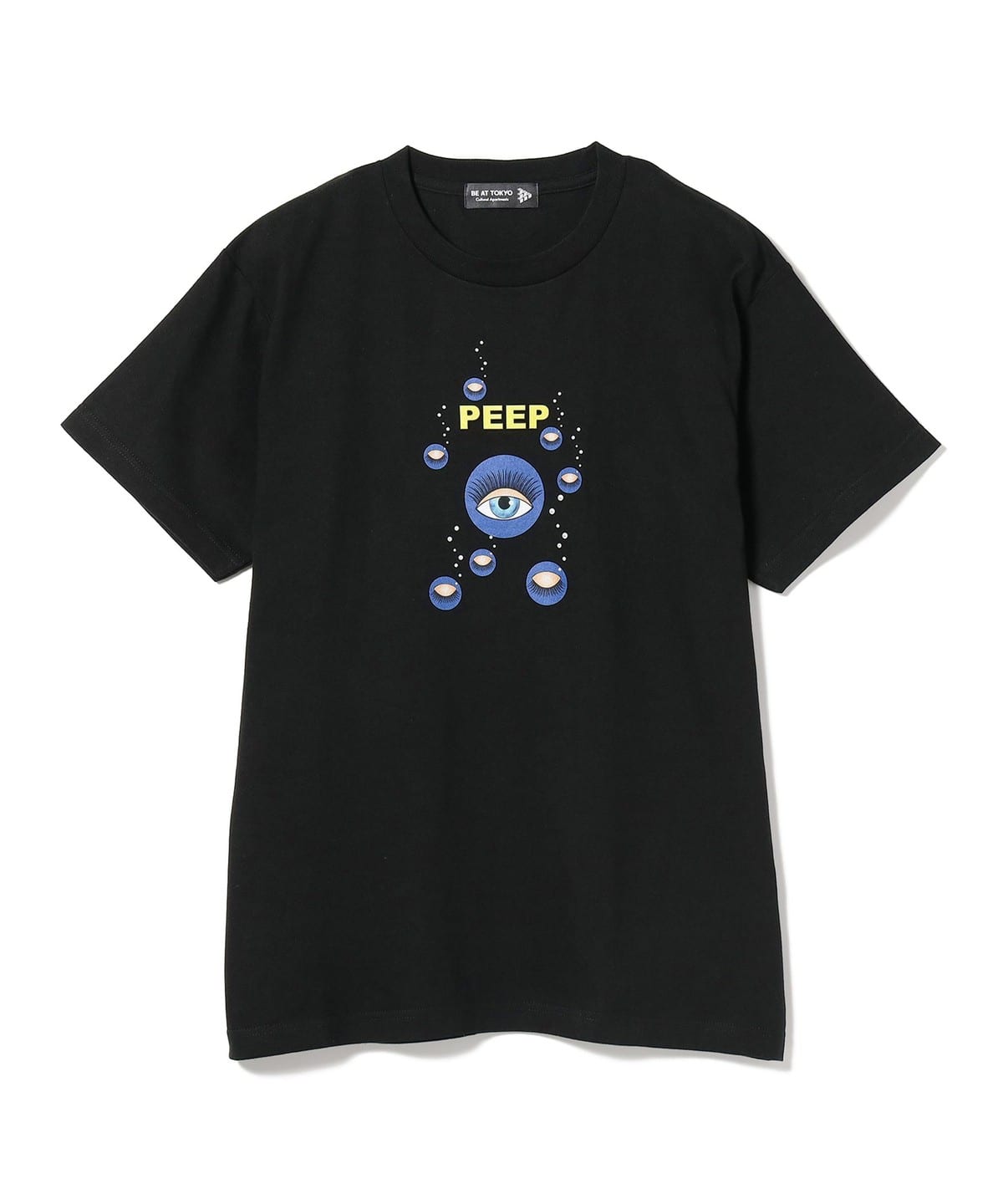 BE AT TOKYO ビー アット トーキョー / PEEP展 オリジナル Tシャツ Tシャツ・カットソー MEN peep M BE AT TOKYO ビー アット トーキョー / PEEP展 オリジナル Tシャツ Tシャツ・カットソー MEN peep M