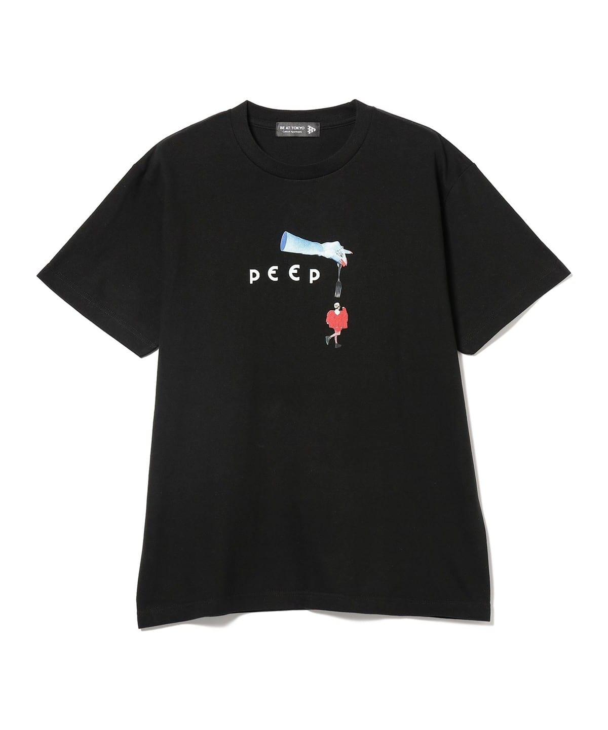 BE AT TOKYO ビー アット トーキョー / PEEP展 Tシャツ galaxy Tシャツ・カットソー MEN galaxy M BE AT TOKYO ビー アット トーキョー / PEEP展 Tシャツ galaxy Tシャツ・カットソー MEN galaxy M