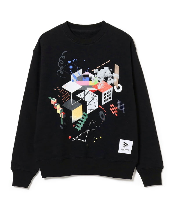 BEAMS（ビームス）BE AT TOKYO / クルーネック スウェットシャツ