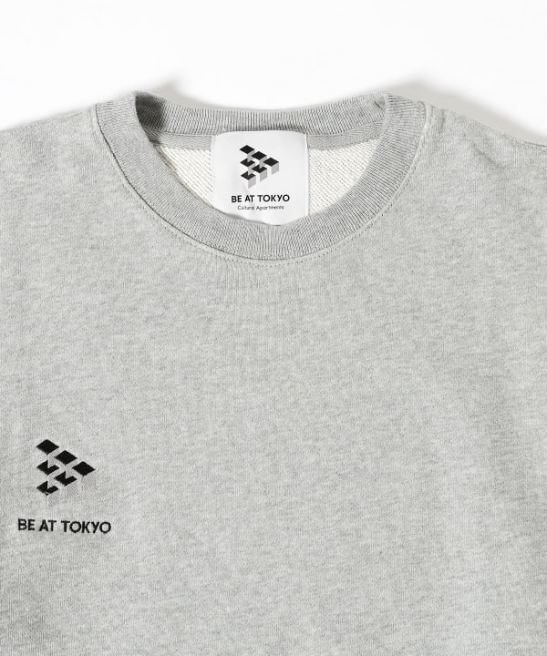 NONTOKYO ★ トレーナー グレー/ピンク★BEAMS BEAMS T（ビームスT）【SPECIAL PRICE】カレッジ ベア― クルー