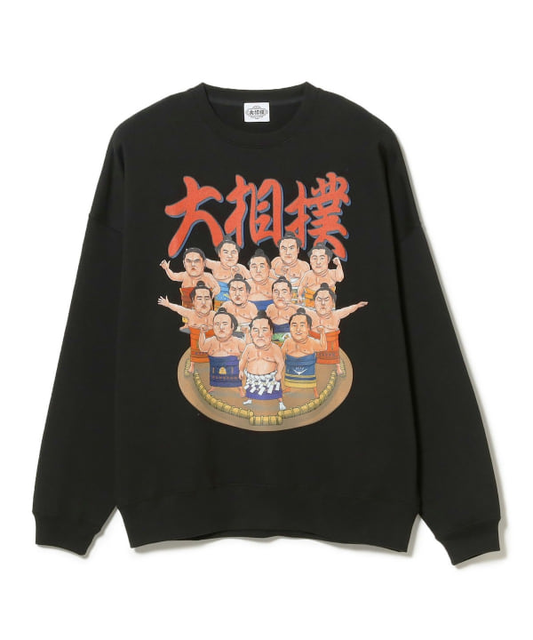 【保証書付】 BEAMS×日本相撲協会×BE 花山薫 AT M コラボスウェット TOKYO トップス