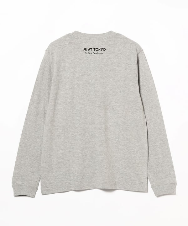 みんくる BEAMS コラボ ロングスリーブTシャツ BEAMS（ビームス）ミニロゴ ロングスリーブ Tシャツ（Tシャツ