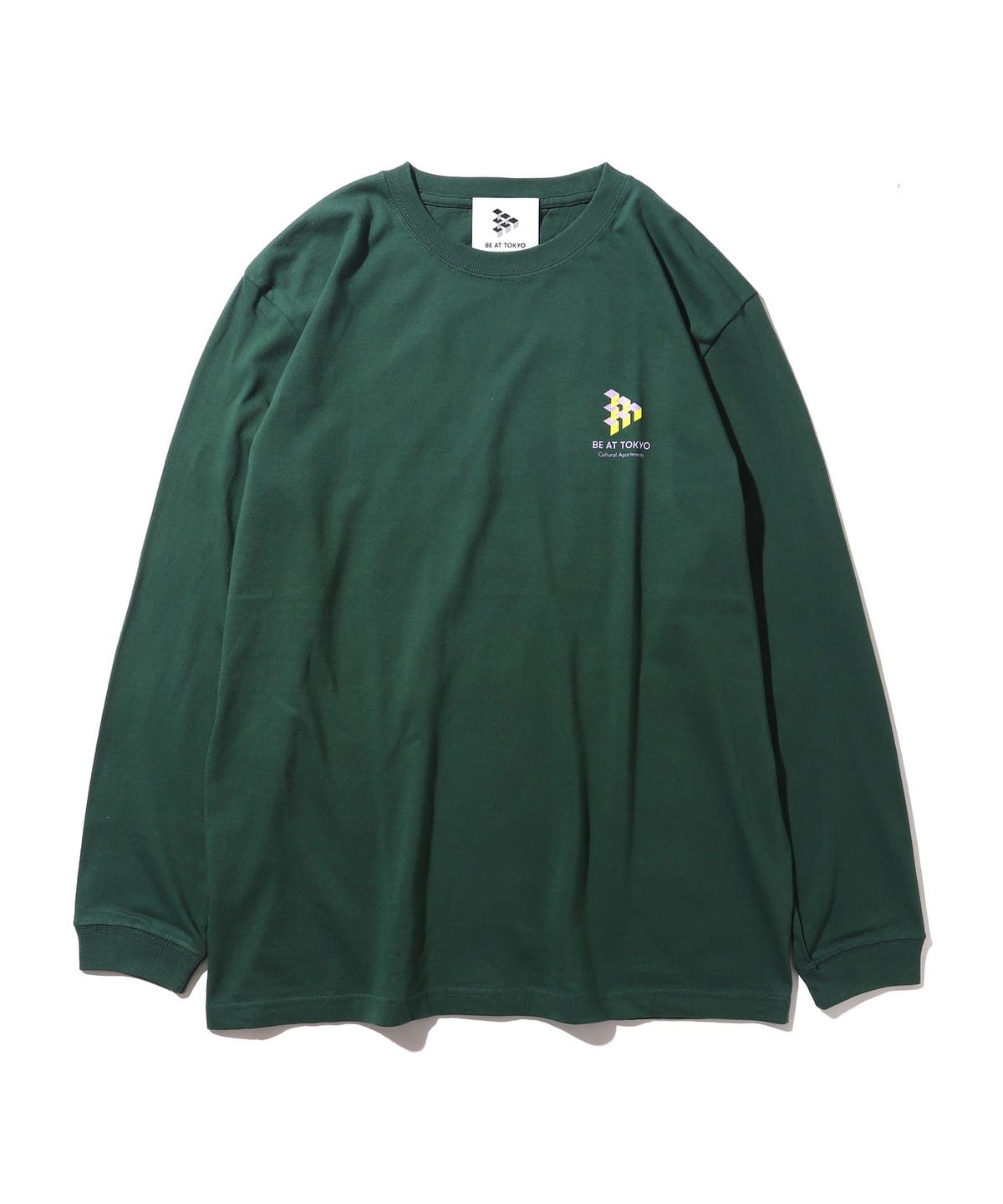 BE AT TOKYO ビー アット トーキョー / ベーシック ロングスリーブTシャツ Tシャツ・カットソー MEN GREEN S BE AT TOKYO ビー アット トーキョー / ベーシック ロングスリーブTシャツ Tシャツ・カットソー MEN GREEN S