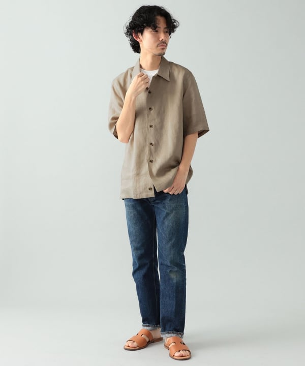 BEAMS F（ビームスF）ORIAN × BEAMS F / 別注 オープンカラー ショート