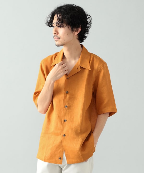 BEAMS F（ビームスF）ORIAN × BEAMS F / 別注 オープンカラー ショート ...