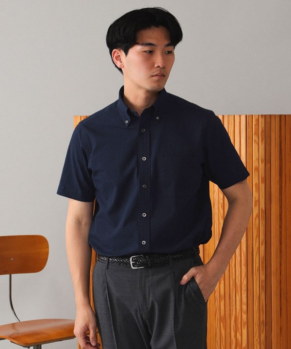 BEAMS F（ビームスF）【5/8再値下げ】COOLMAX(R) シアサッカー