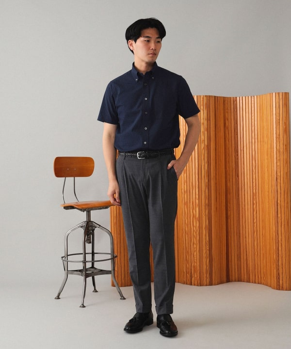 BEAMS F（ビームスF）【8/7再値下げ】COOLMAX(R) シアサッカー