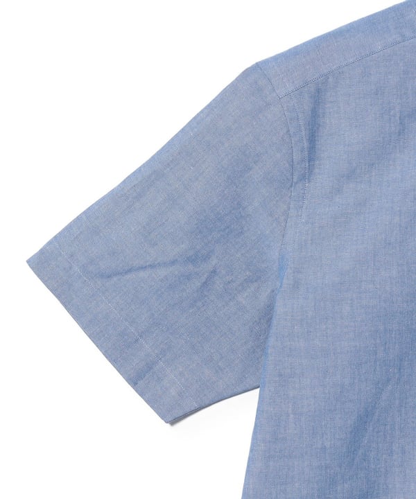 BEAMS F（ビームスF）シャンブレー ボタンダウンシャツ（シャツ