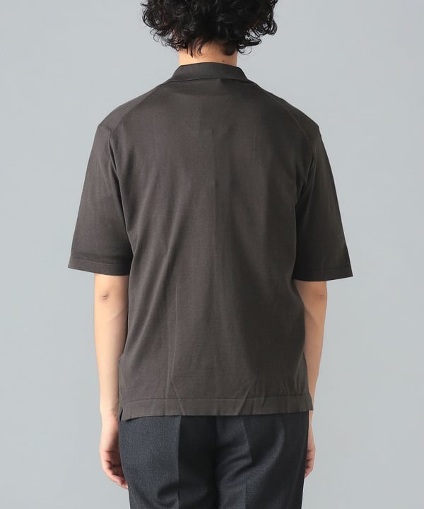 BEAMS F（ビームスF）JOHN SMEDLEY / FOLKE コットン フロント