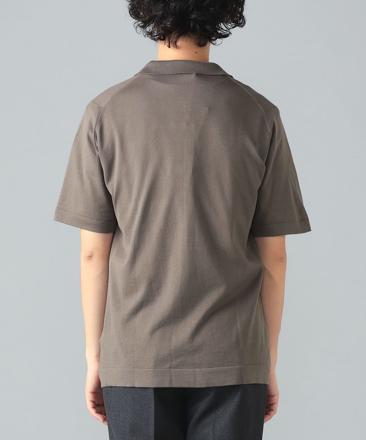 BEAMS F（ビームスF）JOHN SMEDLEY / FOLKE コットン フロント