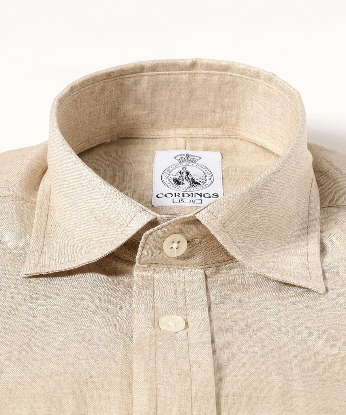 BEAMS F BEAMS / Linen Short Sleeve Shirt (Shirts CORDINGS Blouses