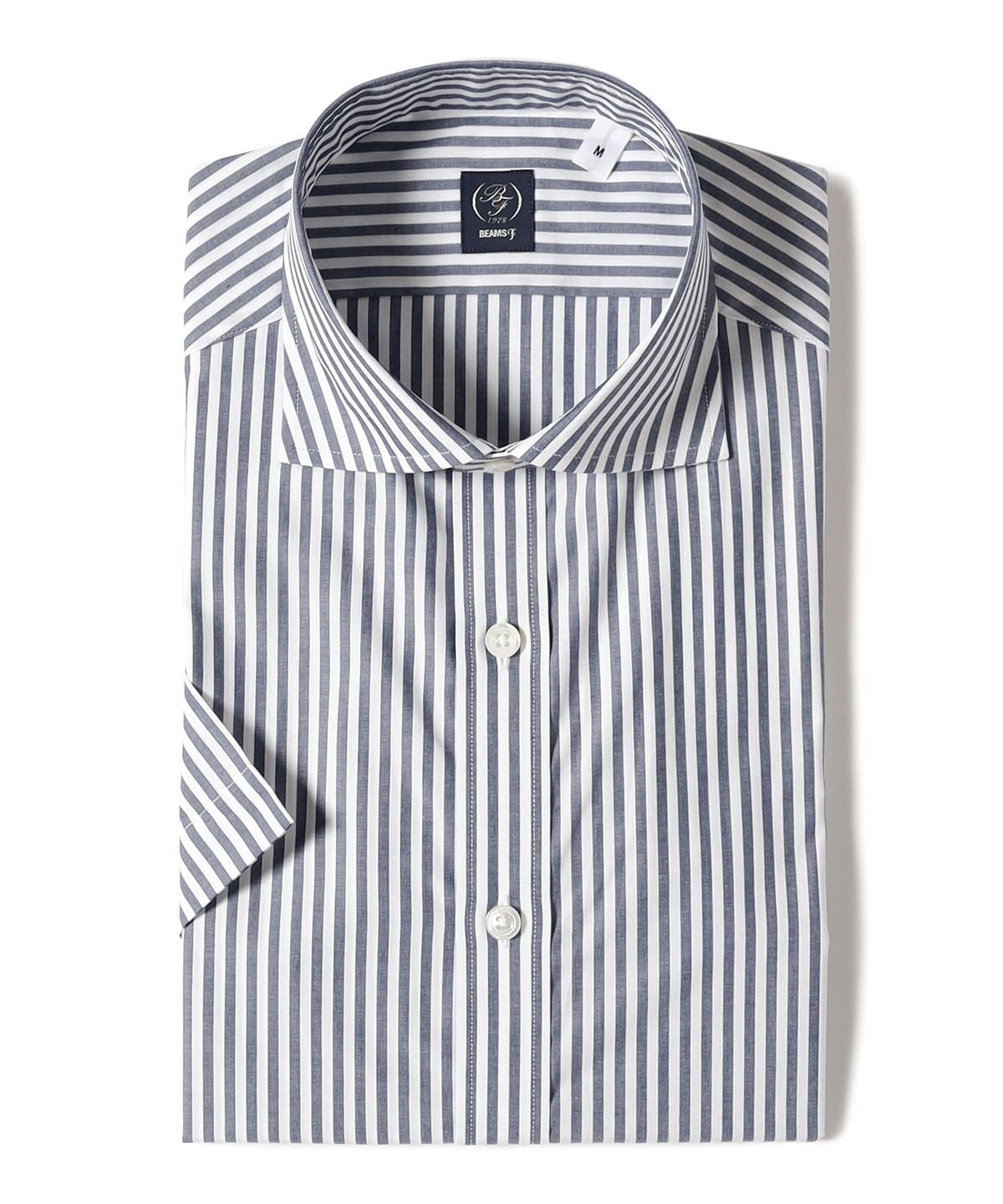 BEAMS F（ビームスF）ロンドンストライプ ショートスリーブ カッタ