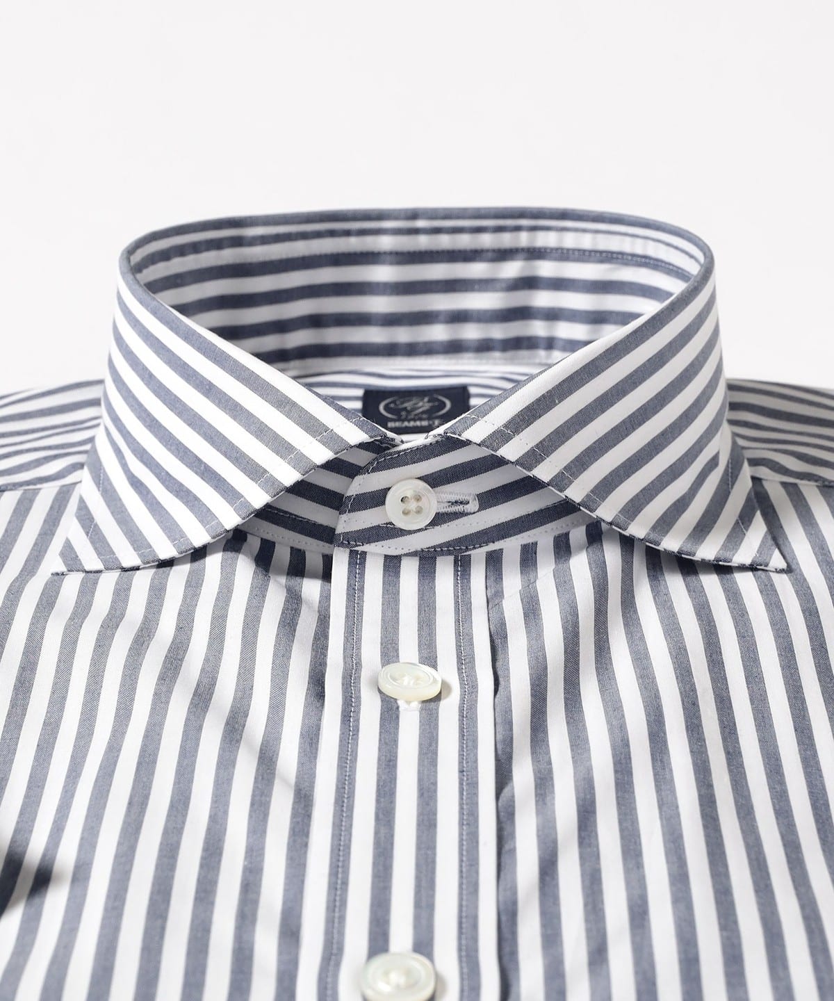 BEAMS F（ビームスF）ロンドンストライプ ショートスリーブ カッタ