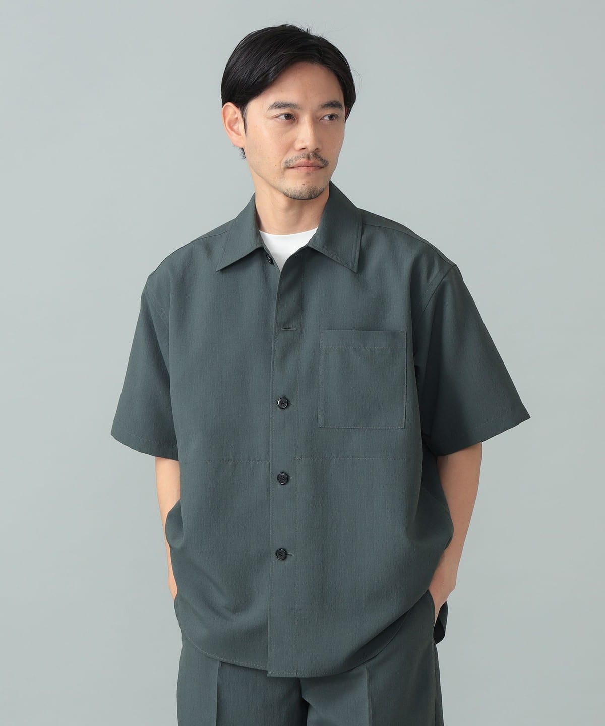 BEAMS F（ビームスF）Traditional Weatherwear / SHIRT 005 ドライ